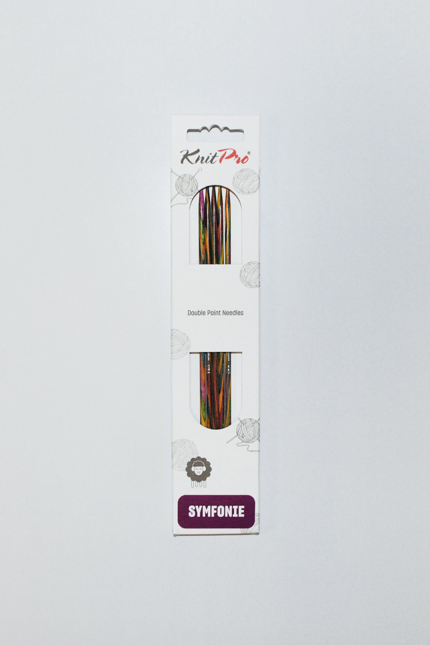 KNITPRO SYMFONIE STRØMPEPINDE 20 CM