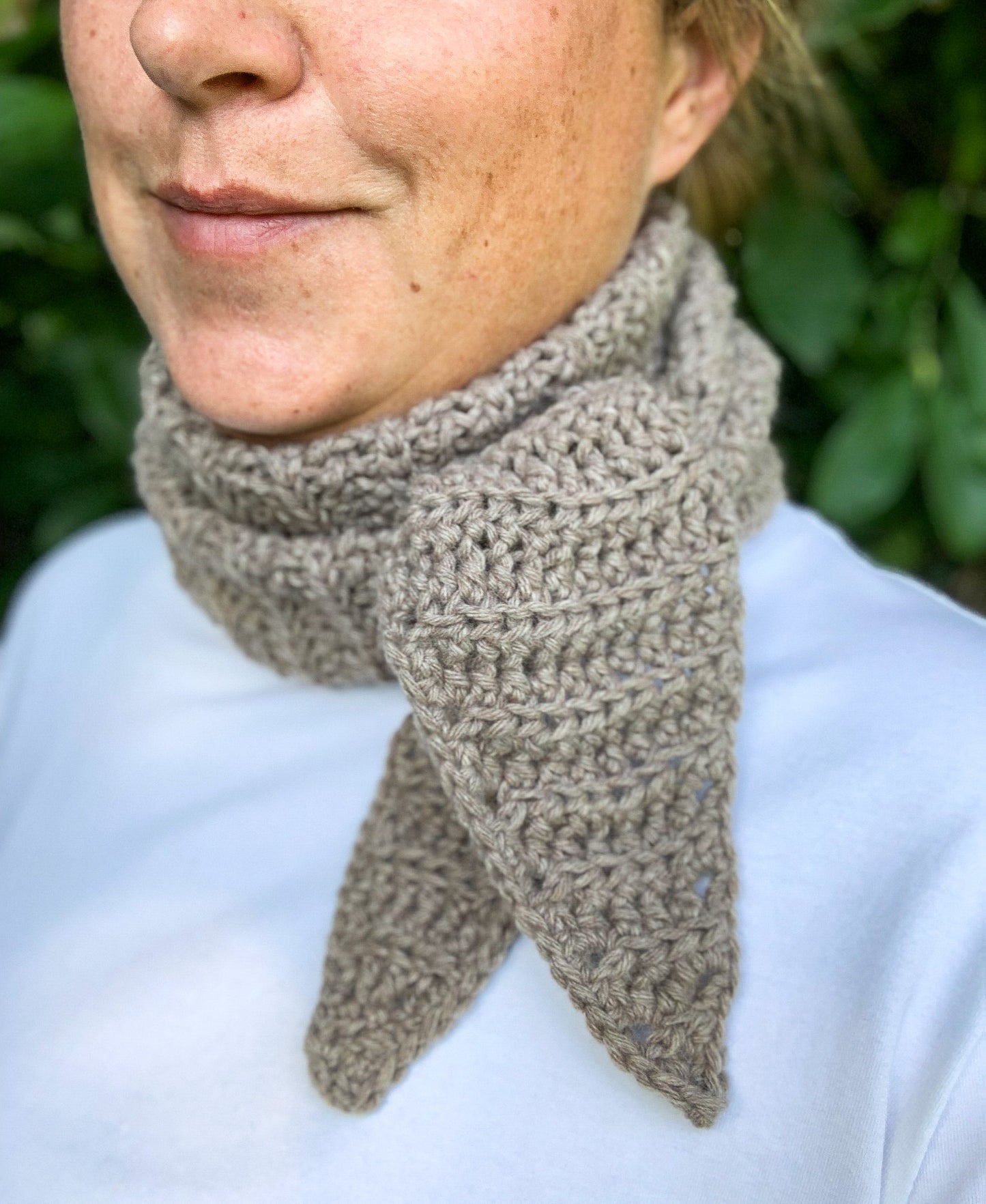 Chunky scarf - Garnløkke