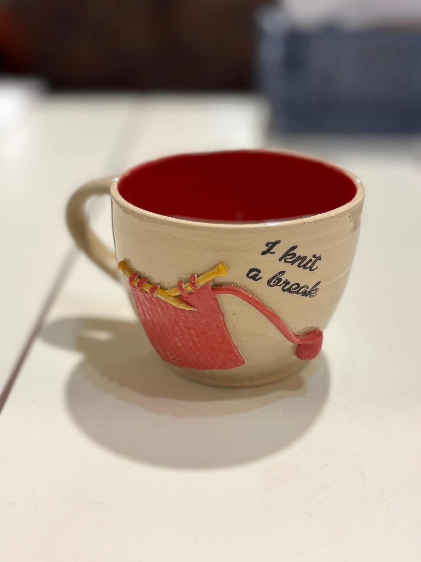 I KNIT A BREAK KRUS - HZ-keramik