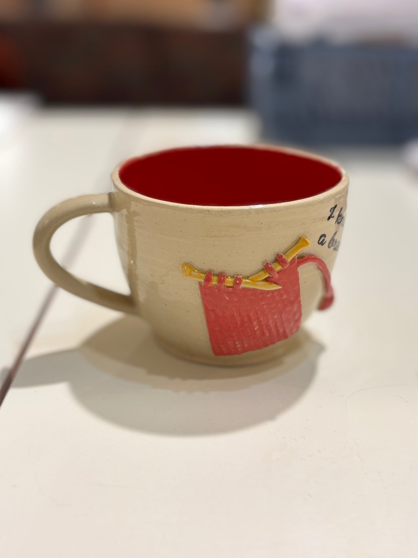 I KNIT A BREAK KRUS - HZ-keramik