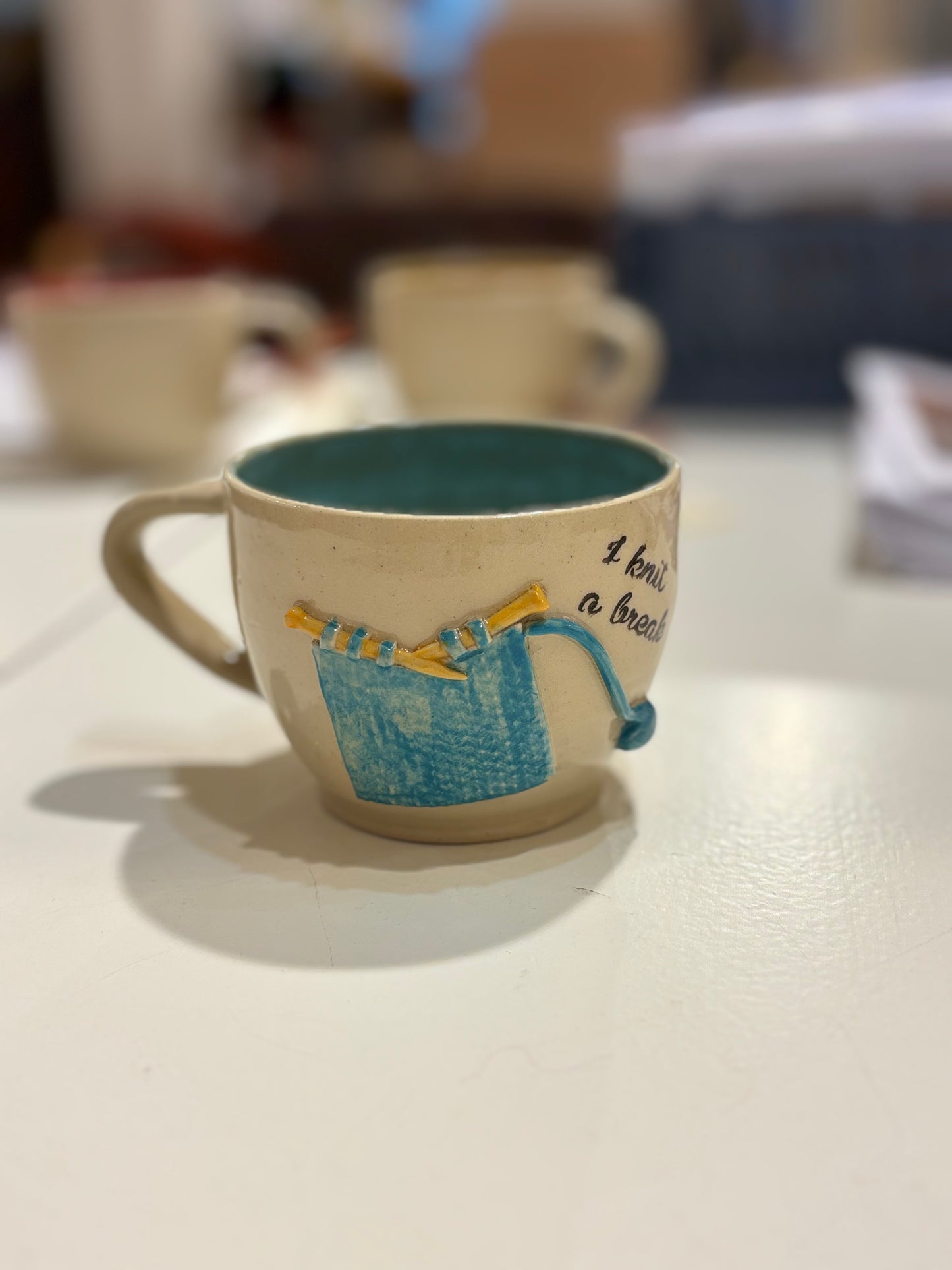 I KNIT A BREAK KRUS - HZ-keramik