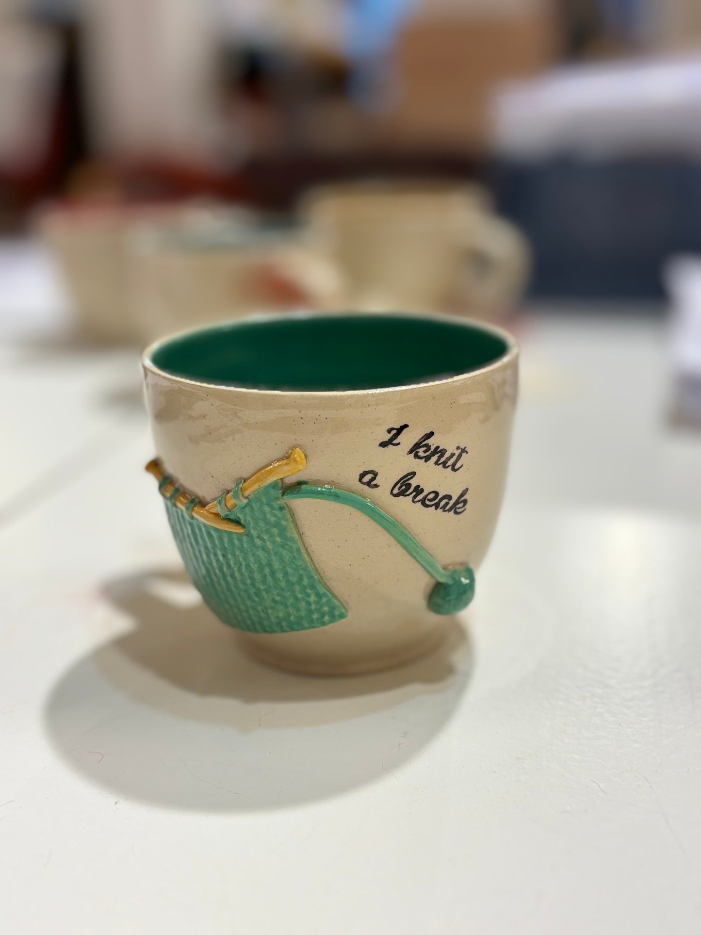 I KNIT A BREAK KRUS - HZ-keramik