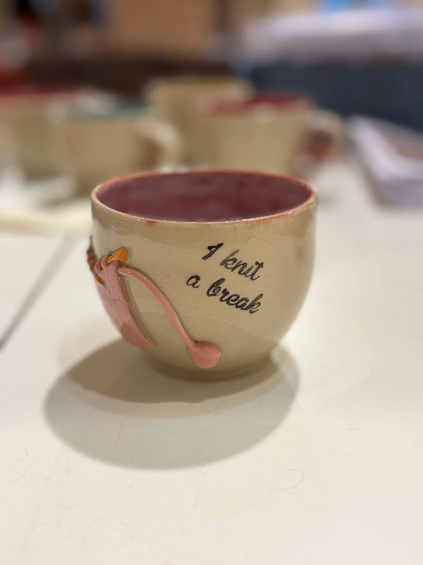 I KNIT A BREAK KRUS - HZ-keramik