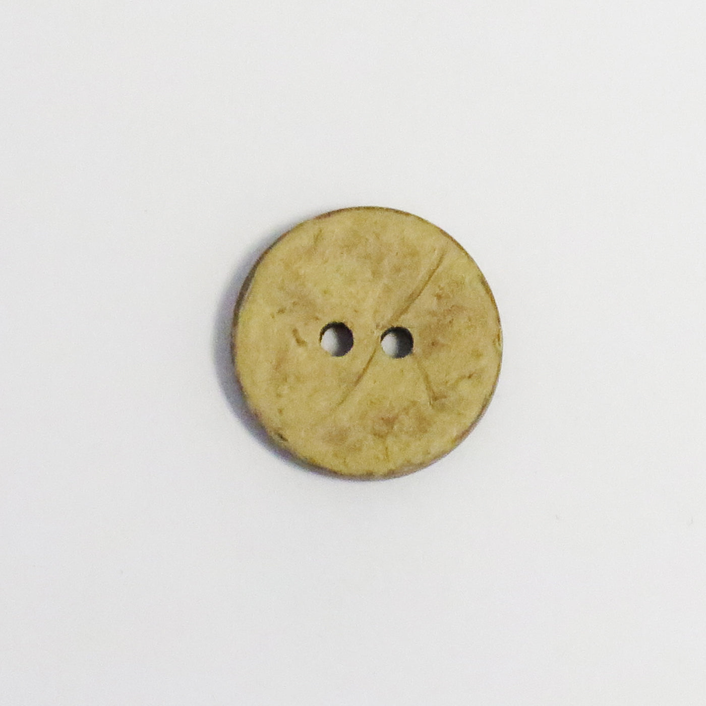 KNAP 2HUL 12MM KOKOS