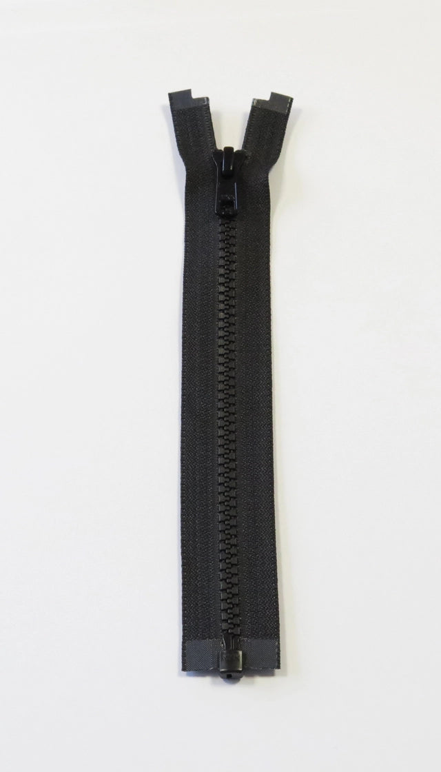 Lynlås YKK, vislon, 65 cm, delbar