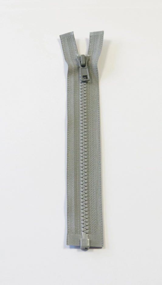 Lynlås, delbar i vislon (plast)