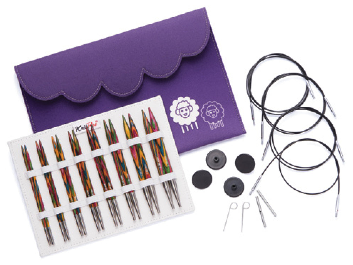 KNITPRO SYMFONIE DELUXESÆT KABELPINDE+SWI