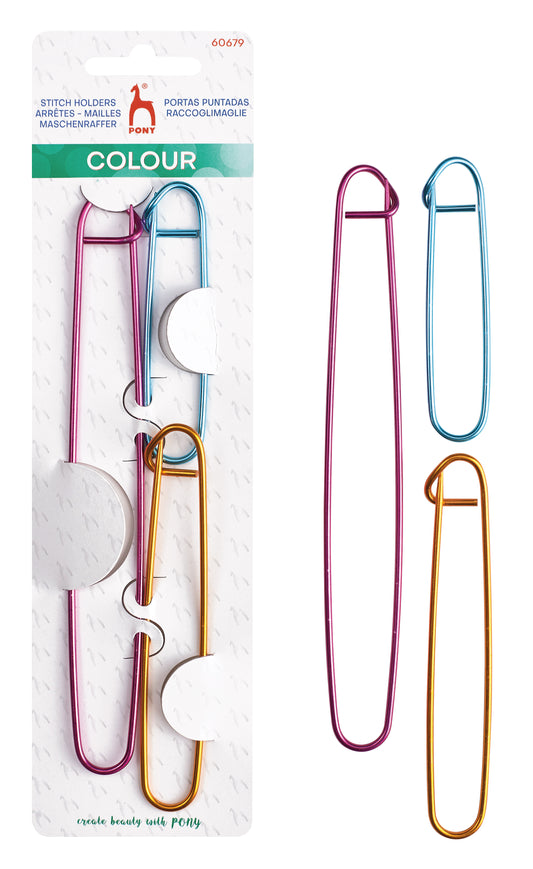 PONY MASKEHOLDER ASSORTERET ALUMINIUM