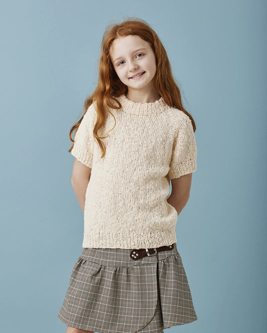 Raglan t-shirt eller langærmet bluse