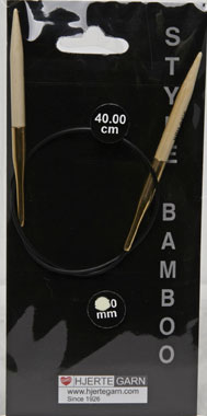 RUNDPINDE BAMBUS 40 CM