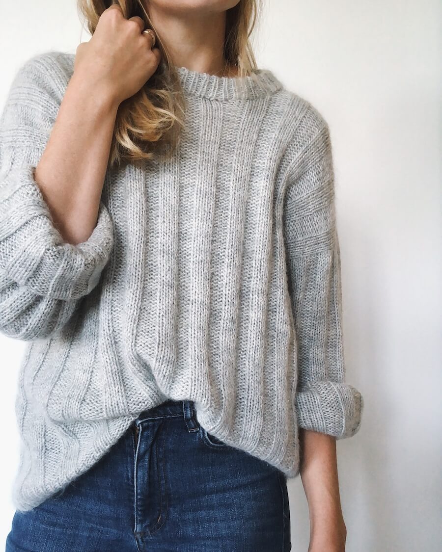 STRIBER PÅ LANGS SWEATER