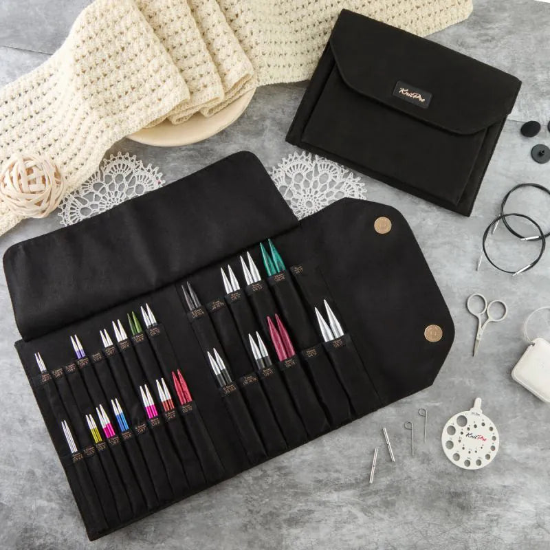 KNITPRO COAL ETUI TIL DIVERSE PINDE