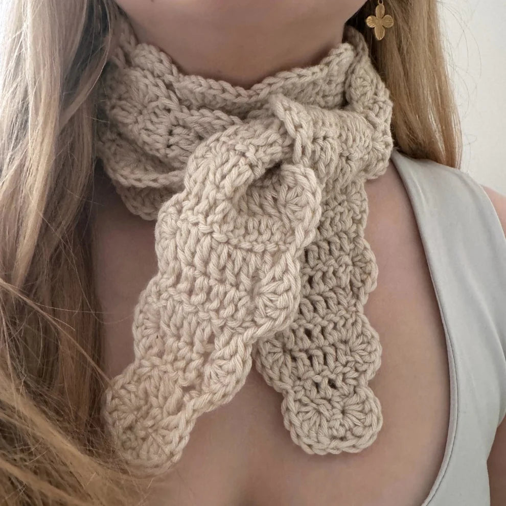 MUSLINGE SCARF - GARNLØKKE