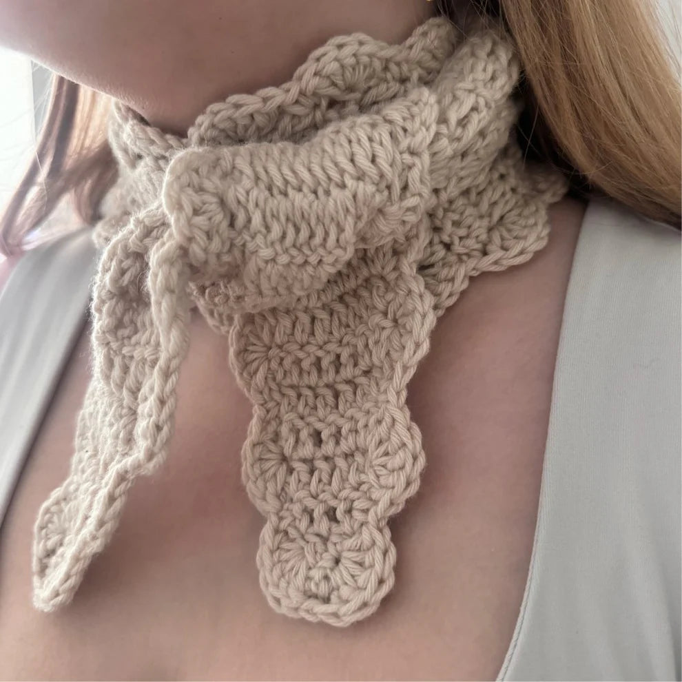 MUSLINGE SCARF - GARNLØKKE