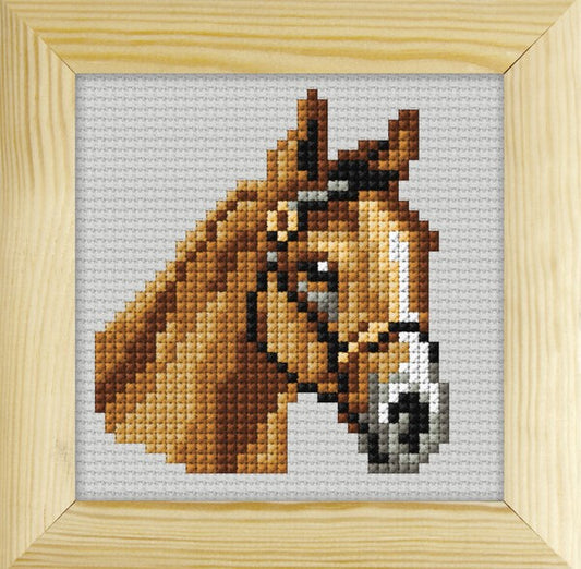 Broderi-kit med ramme