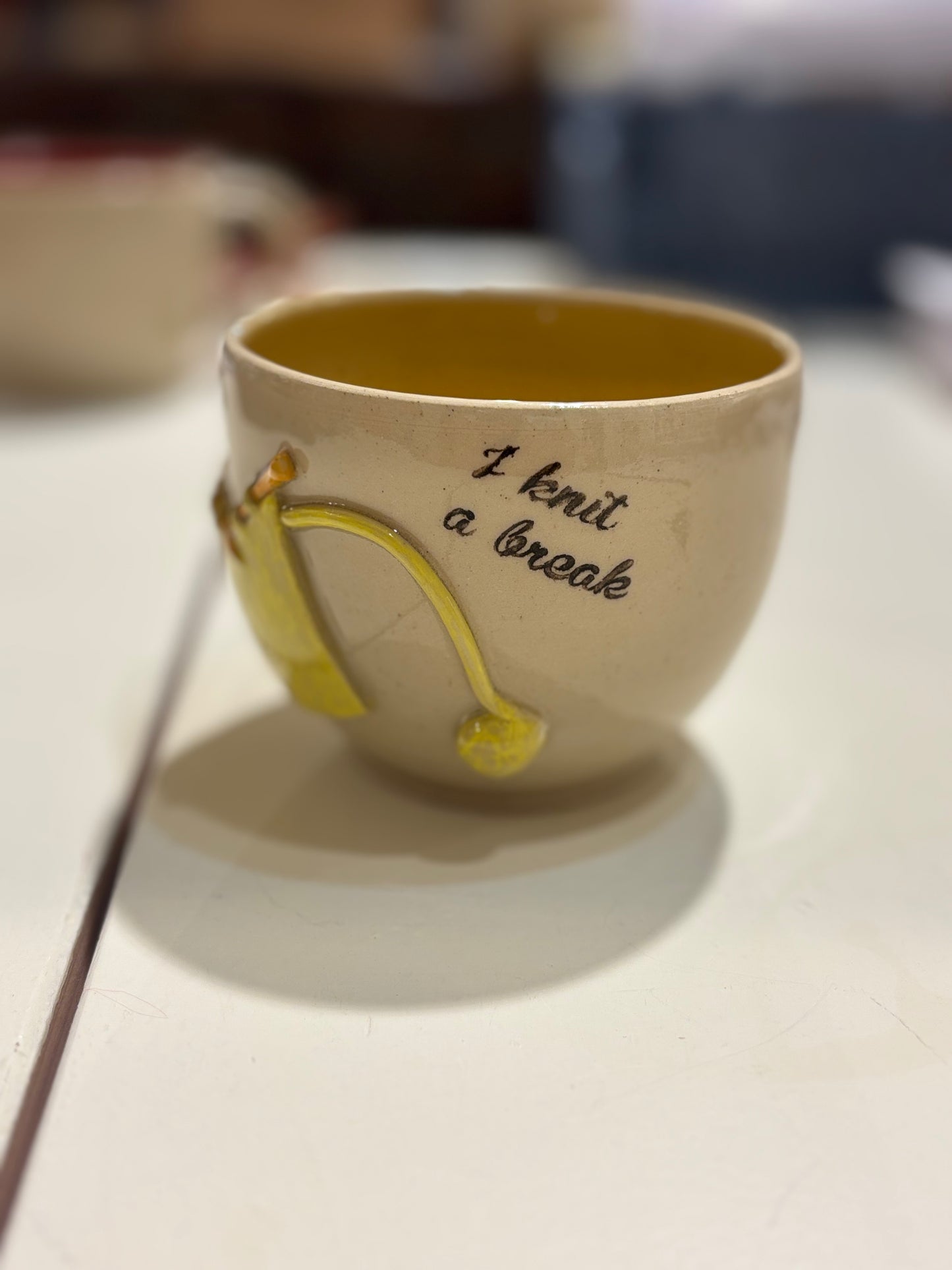 I KNIT A BREAK KRUS - HZ-keramik