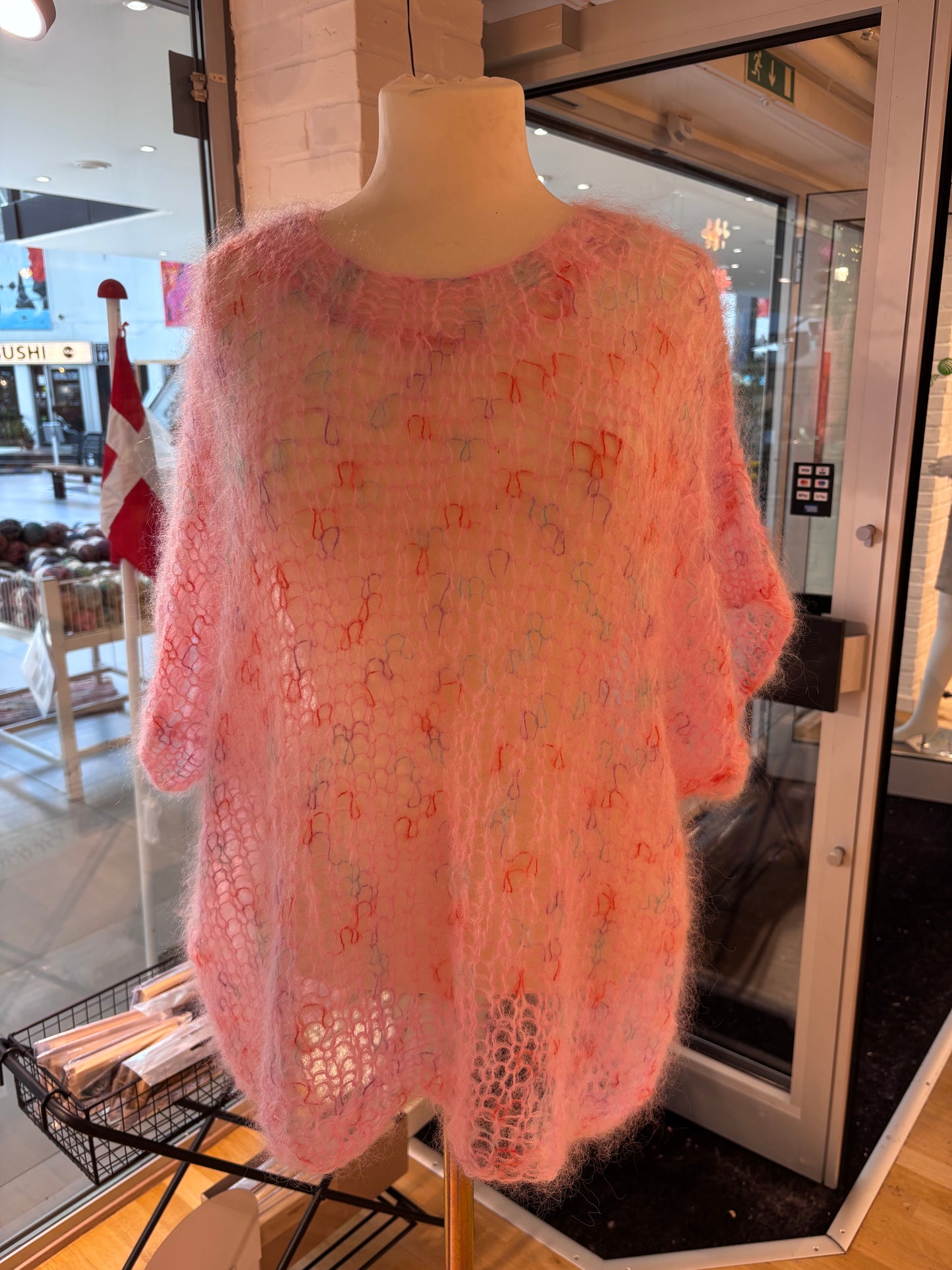 Løststrikket Oversize t-shirt - Kit