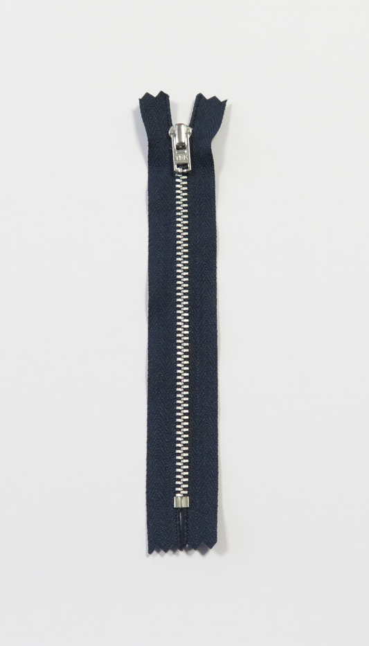 Lynlås YKK aluminium 22 cm, ikke delbar
